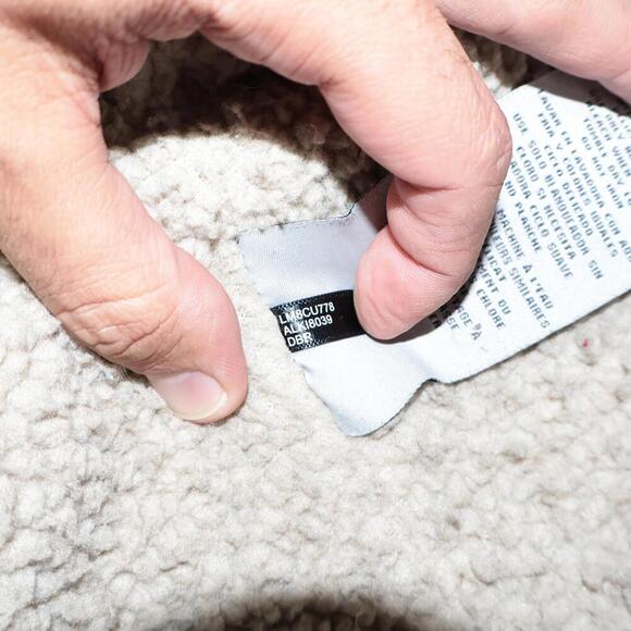 Levi's Men's Faux Leather Sherpa Lined Aviator Bomber Jacket Small Black Classic - Picture 9 of 10